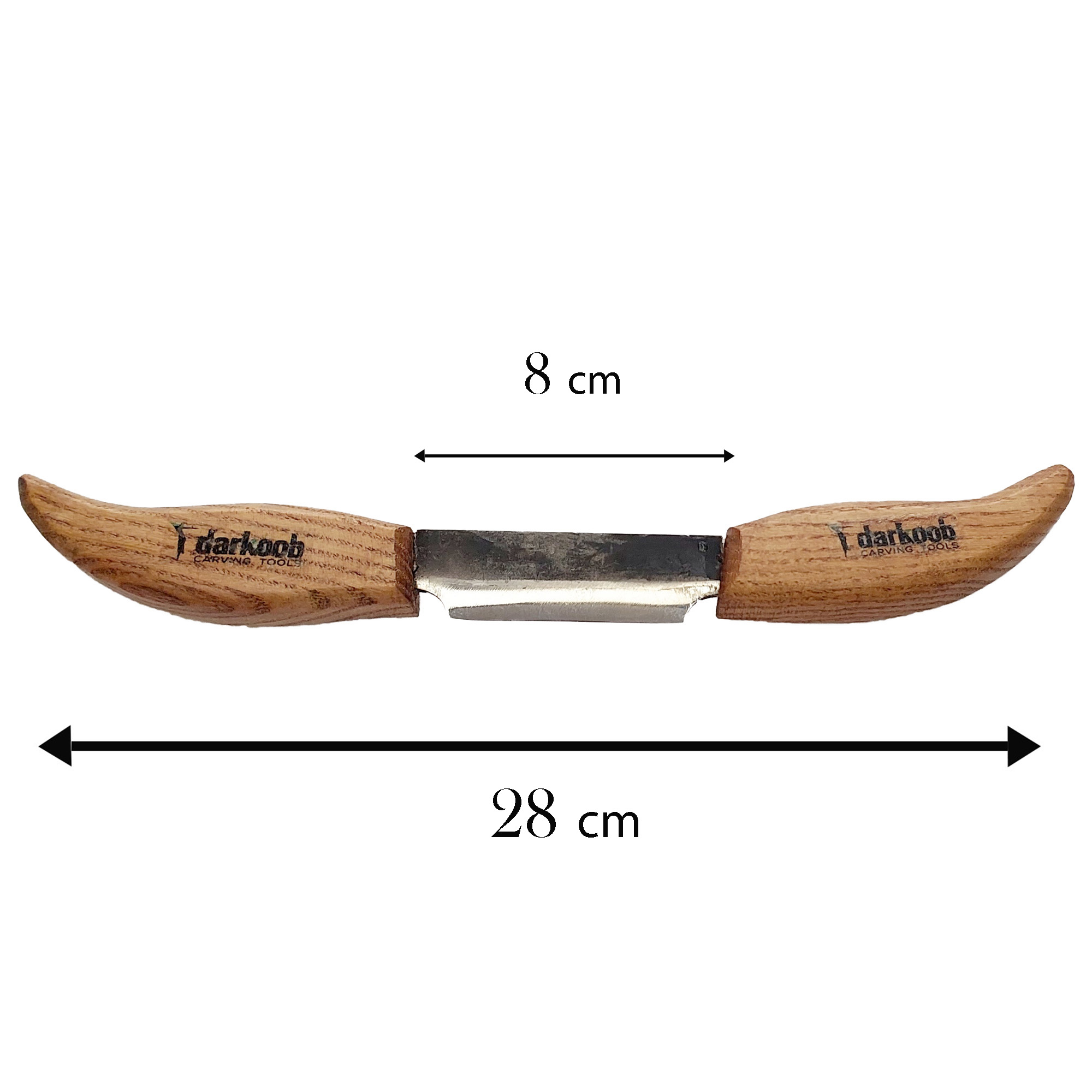 پوست کن دسته صاف 8سانت