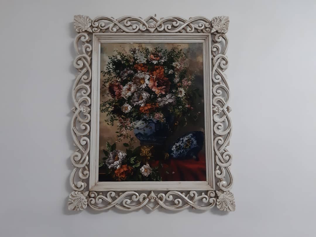 قاب چوبی تابلو فرش